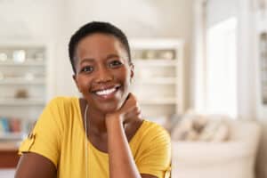 picture of woman smiling
